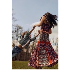 Corey Lynn Calter for Anthropologie Dorianne maxi dress. (S)
